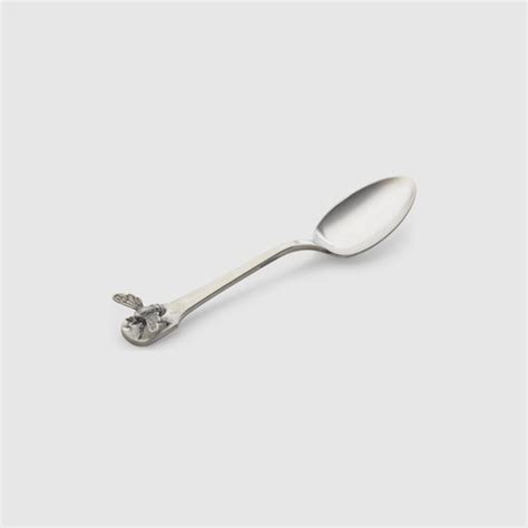 gucci gold espresso spoons|Gucci Coffee spoon with bee detail, set of 2.